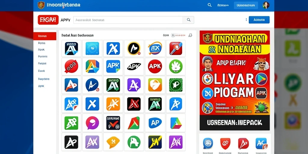 Tampilan awal aplikasi yang menarik dan user-friendly.