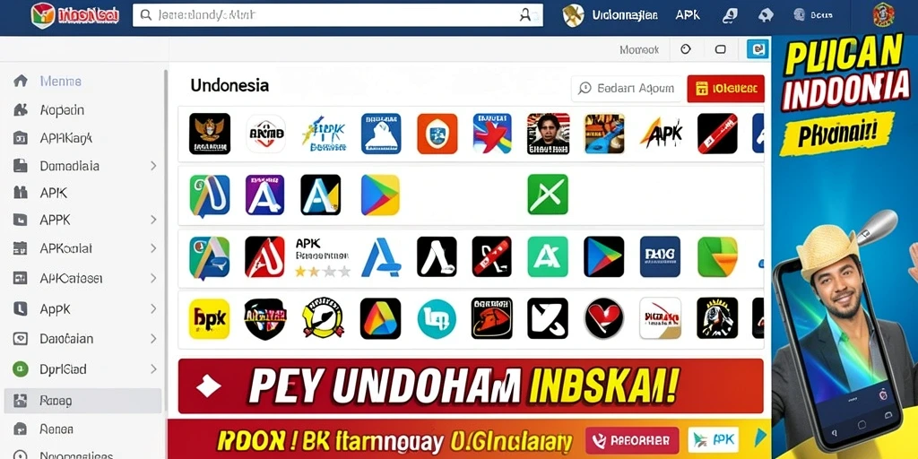Tampilan awal yang menarik dan penuh warna.
