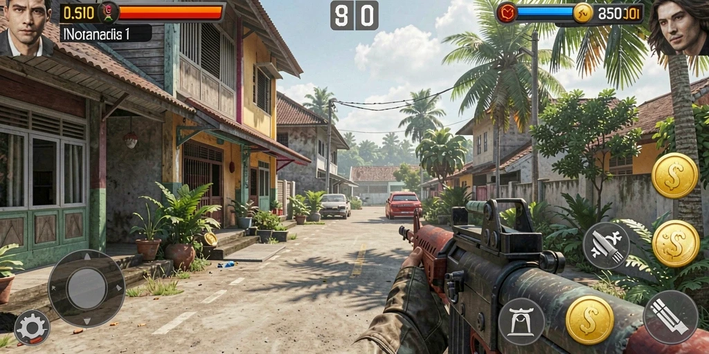 Tampilan antarmuka aplikasi yang modern dan menarik.