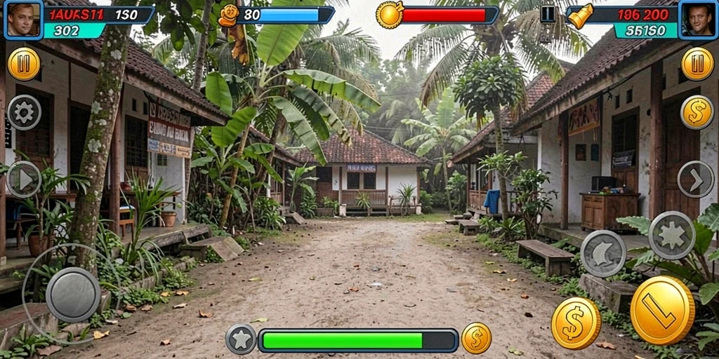 Tampilan menu utama yang menarik dan intuitif.