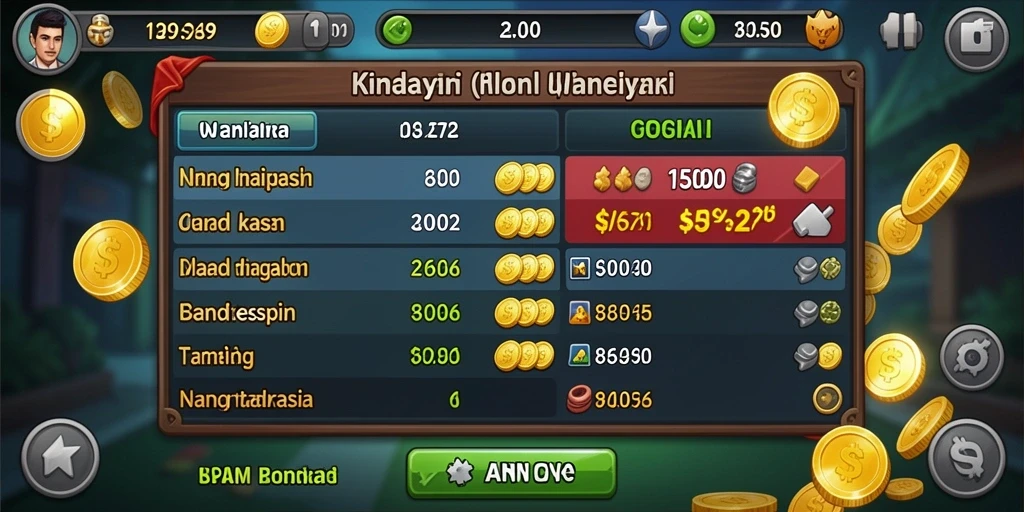 Screenshot 1: Tampilan awal karakter dalam CW8888.