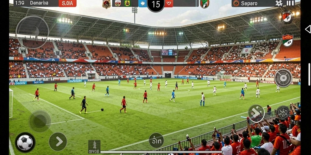 Screenshot menunjukkan tampilan awal aplikasi DOMTOTO yang menarik.