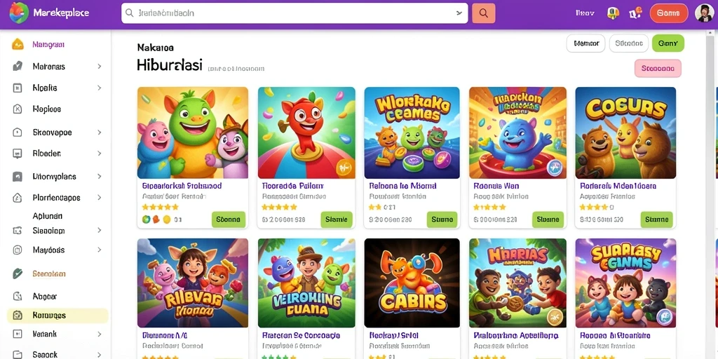 Screenshot menampilkan karakter utama yang siap beraksi.