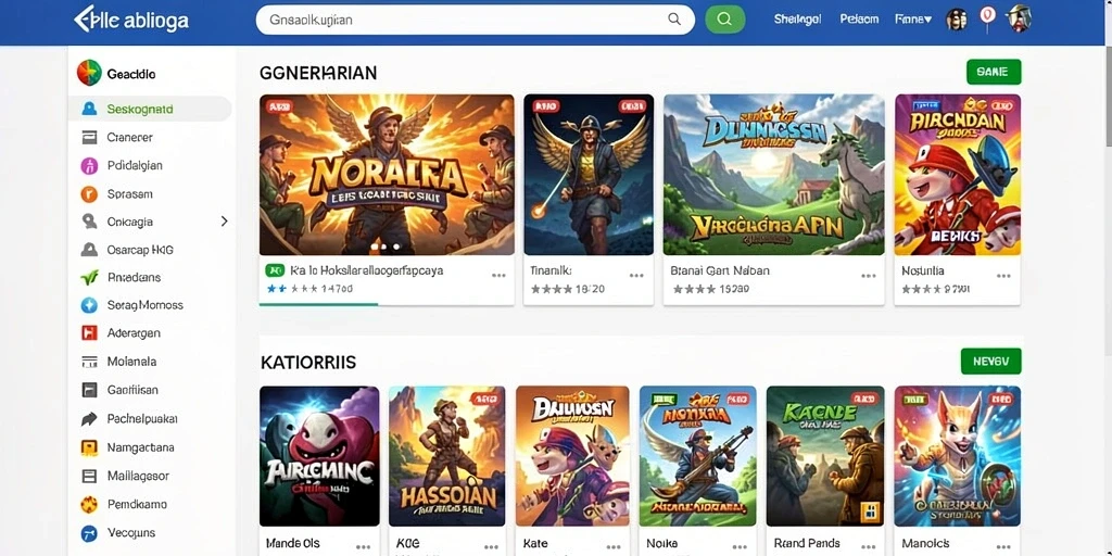 Tampilan antarmuka yang menarik dan mudah digunakan.
