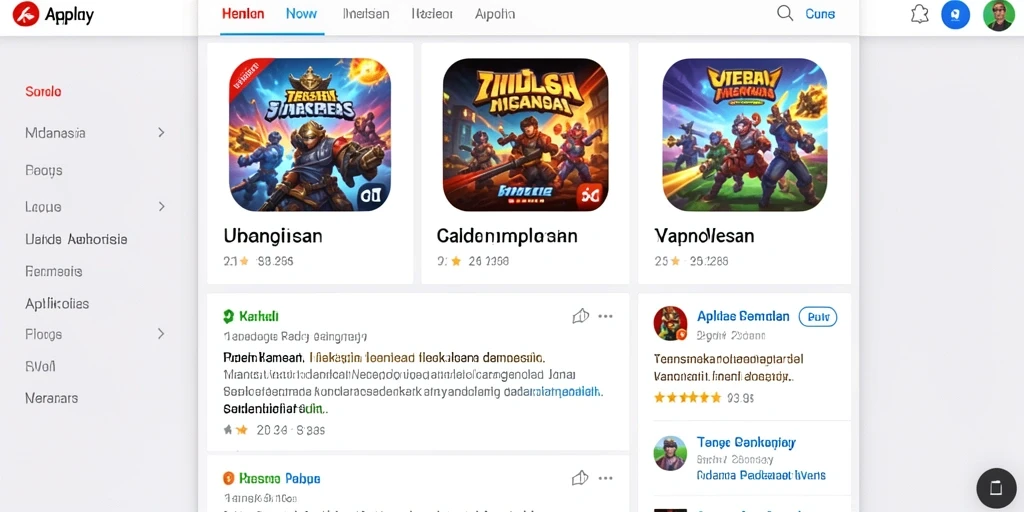 Tampilan antarmuka LUCKYRP yang menarik dan mudah digunakan.