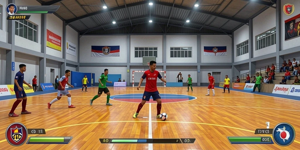 Tampilan antarmuka permainan yang menarik.