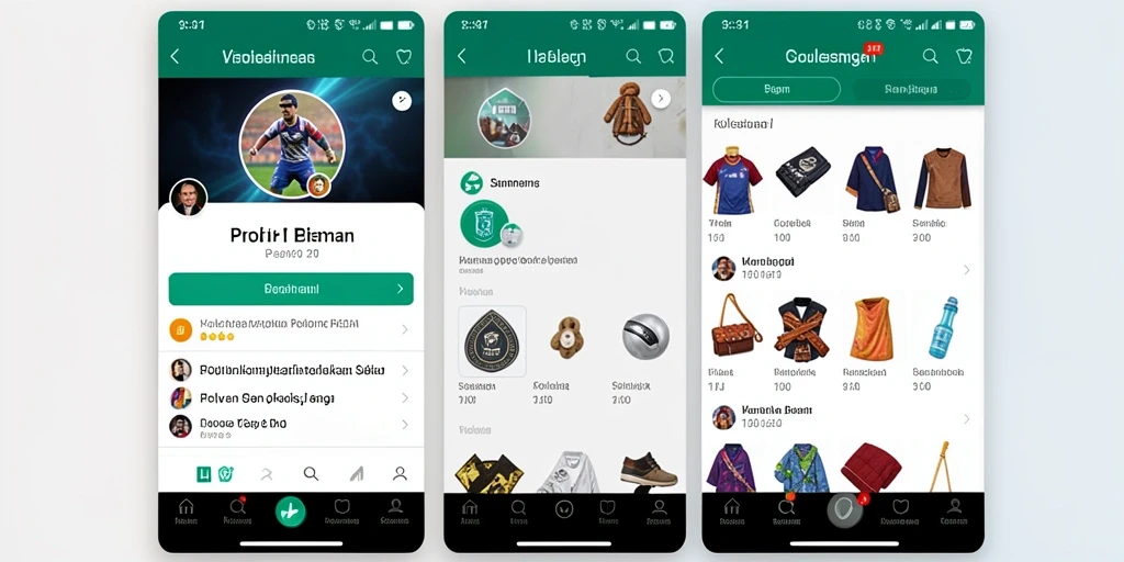 Tampilan antarmuka yang menarik dan user-friendly.
