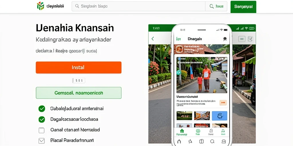 Tampilan antarmuka yang menarik dan mudah dinavigasi.
