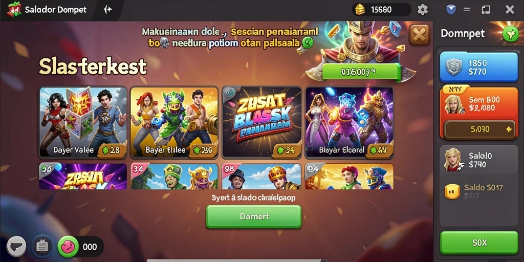 Tangkapan layar menampilkan karakter utama dalam aksi.