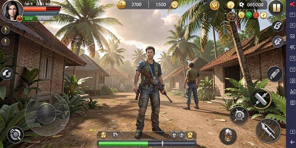 Screenshot dari petualangan luar angkasa yang menakjubkan.