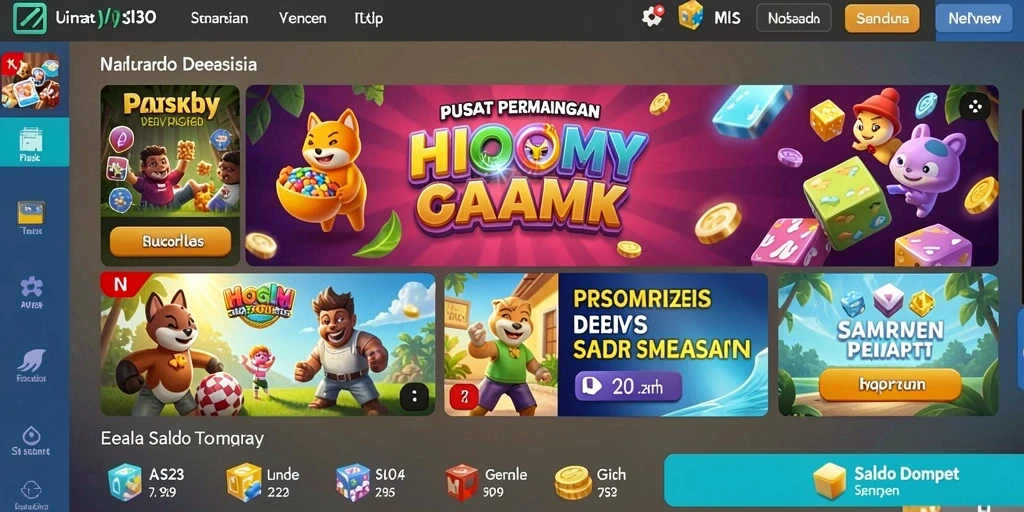 Tampilan antarmuka yang menarik dan mudah digunakan.